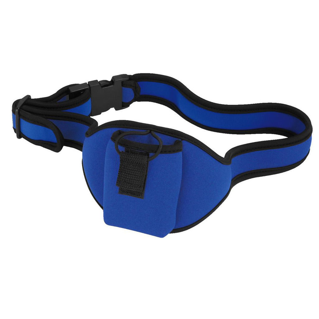 Belt Pouch with Elastic Belt for Radio Systems or Cell Phones