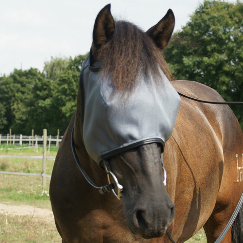 Lichtschutzmaske Pferd SUN BLOCK 77 % ohne Ohren
