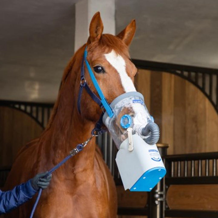 AIR ONE Flex Ultraschall-Inhalator für Pferde / Akkubetrieb (inklusive Maske Vollblut/Warmblut)