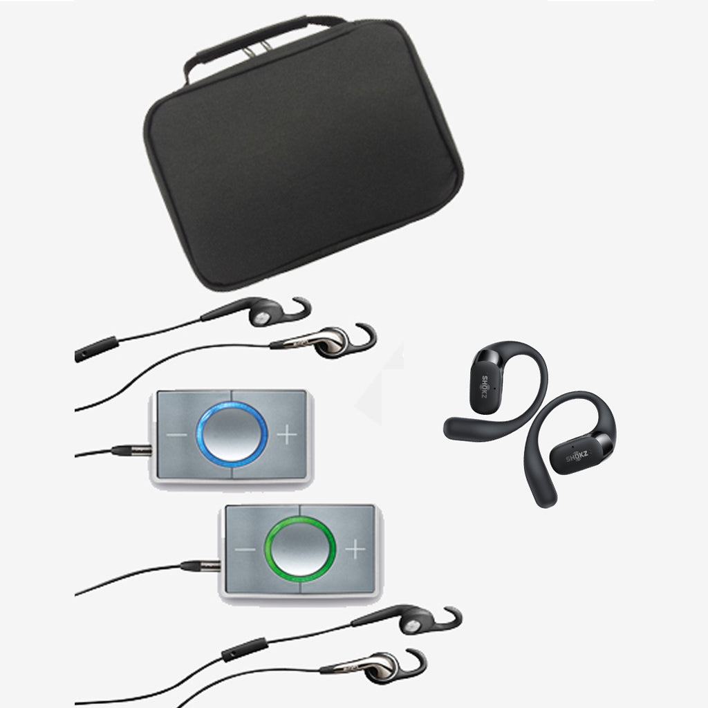 CEECOACH 2 Bundle "EXCLUSIVE" (= 1 x CEECOACH 2 Kit Duo, 2 x BT-Headset Talk 45, 1 x  Storage case)