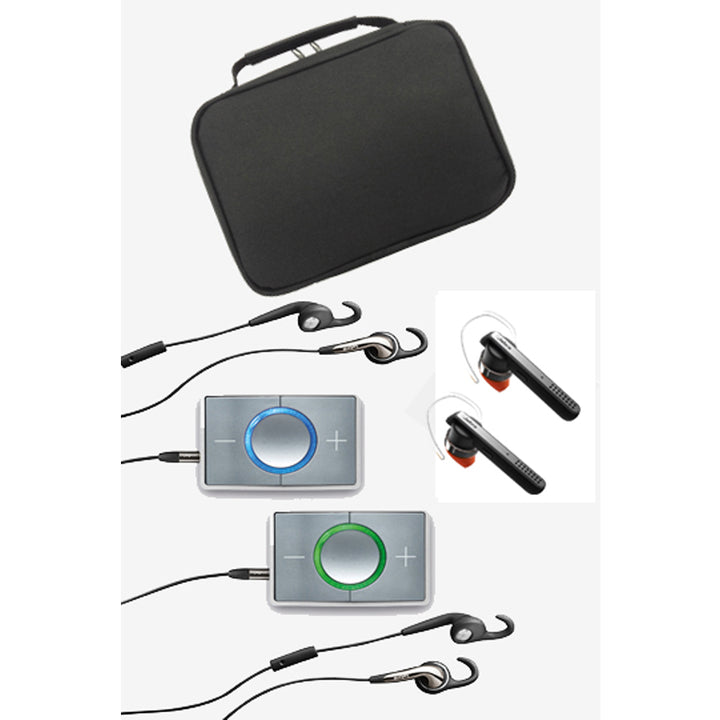 CEECOACH 2 Bundle "EXCLUSIVE" (= 1 x CEECOACH 2 Kit Duo, 2 x BT-Headset Talk 45,1 x  Tasche)