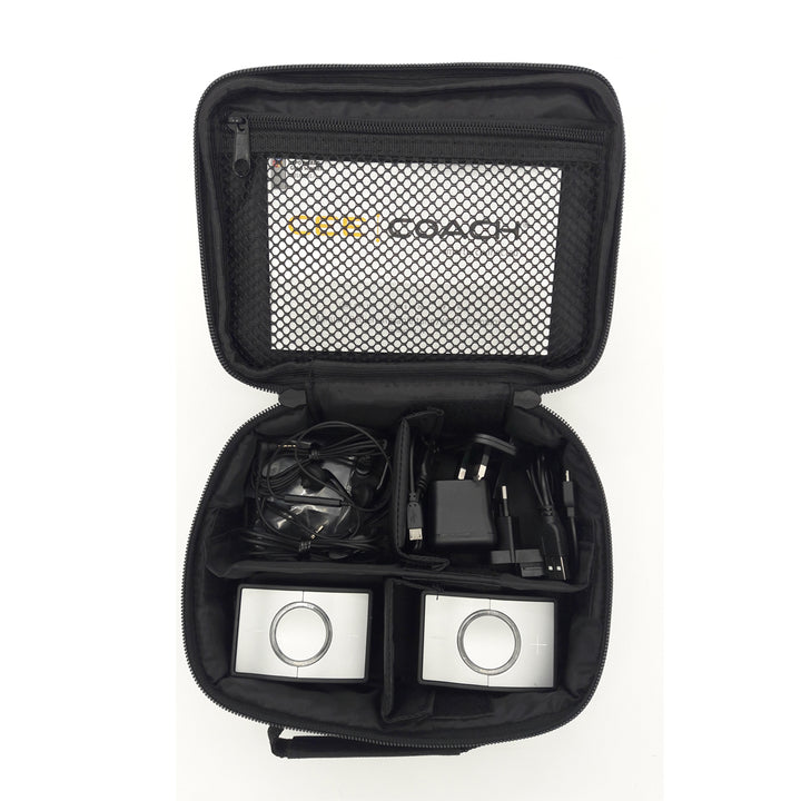 CEECOACH 1 Bundle "WINDY" (=1 x CEECOACH 1 Kit Duo, 1 x Onwell-Headset, 1x Tasche)