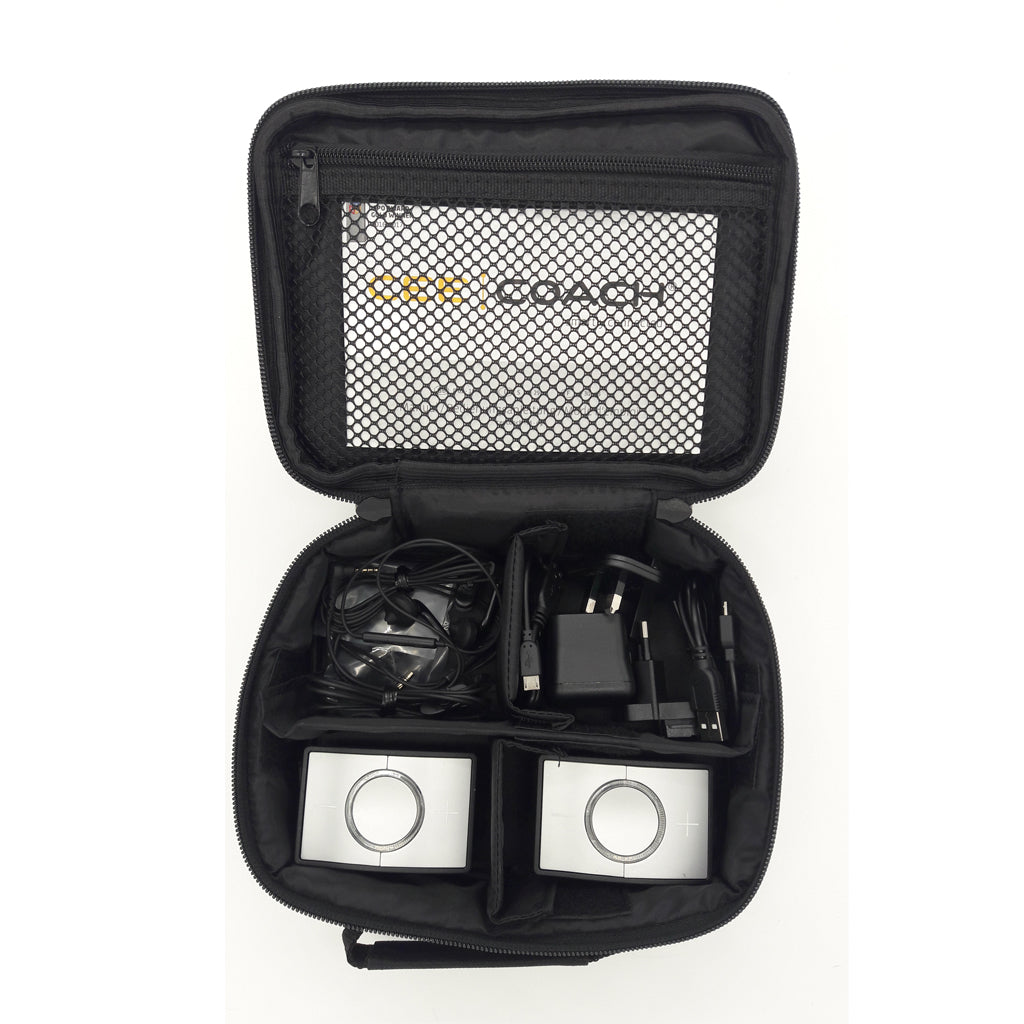 CEECOACH 2 Bundle "EXCLUSIVE" (= 1 x CEECOACH 2 Kit Duo, 2 x BT-Headset Talk 45,1 x  Tasche)