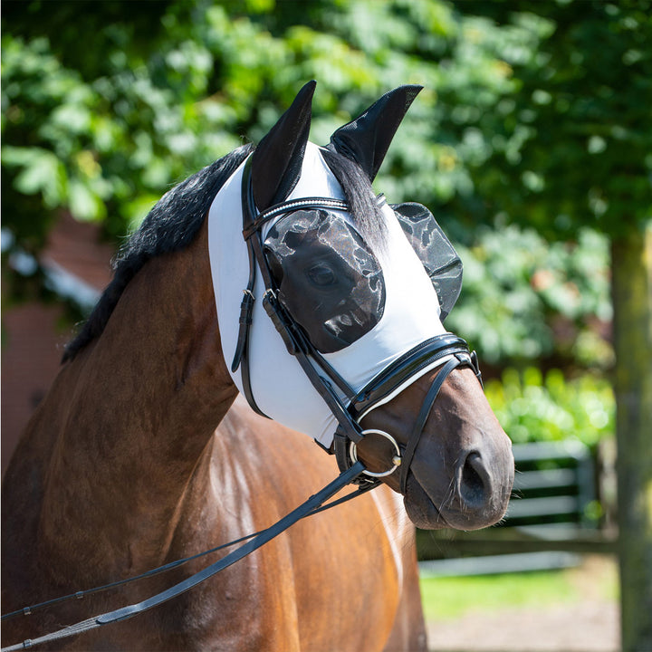Fly Protection Mask TWIN FIT FLEXI for Horses