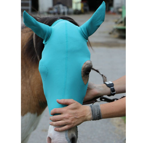 VMC Kopf-, Augen- und Ohrenschutzmaske für Pferde
