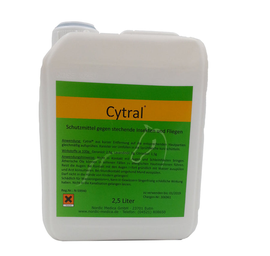CYTRAL Insektenspray für Pferde 2,5 L. Nachfüllkanister