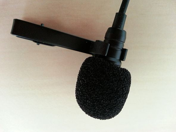 Klemme für TAS 80 Mikrofon